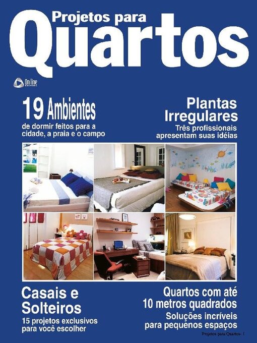 Title details for Projetos para Quartos by Online Editora - Available